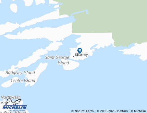 MICHELIN Killarney map - ViaMichelin