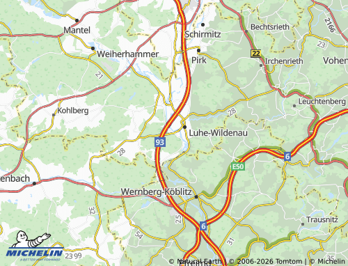 Mappa MICHELIN Luhe-am Forst - ViaMichelin