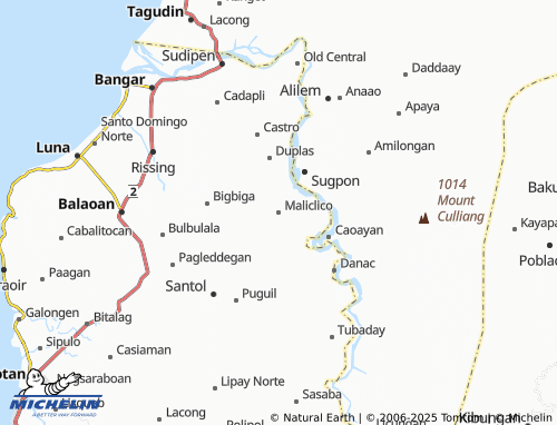 MICHELIN Maliclico map - ViaMichelin