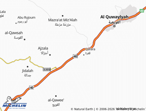 MICHELIN-Landkarte al-Khalidiyyah - ViaMichelin