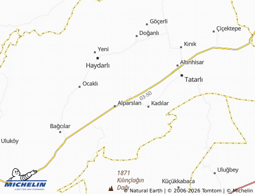 Mappa MICHELIN Okçular - ViaMichelin