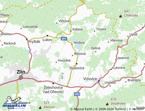 Mappa MICHELIN Březová - ViaMichelin