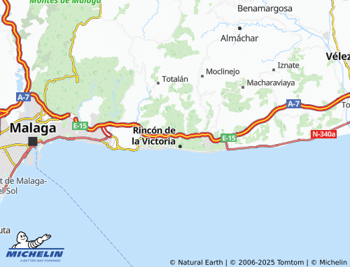 Carte MICHELIN Huerta de los Granados - ViaMichelin