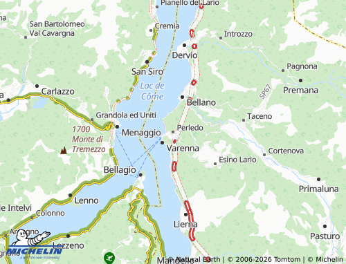 MICHELIN-Landkarte Perledo - ViaMichelin