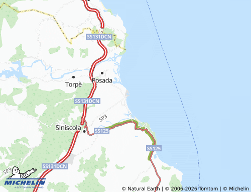MICHELIN La Caletta map - ViaMichelin