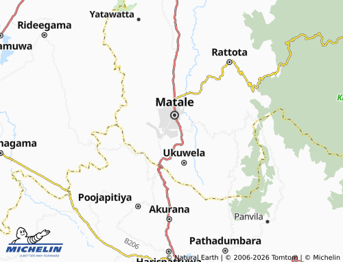 Mappa MICHELIN Kotuwegedara North - ViaMichelin