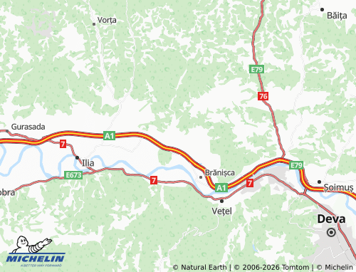 Mapa MICHELIN Boz - ViaMichelin