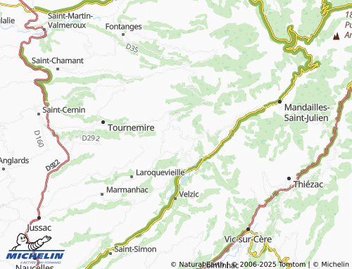 MICHELIN Lacoste map - ViaMichelin