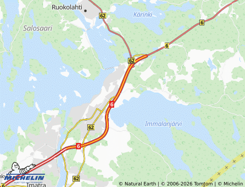 MICHELIN-Landkarte Rautio - ViaMichelin