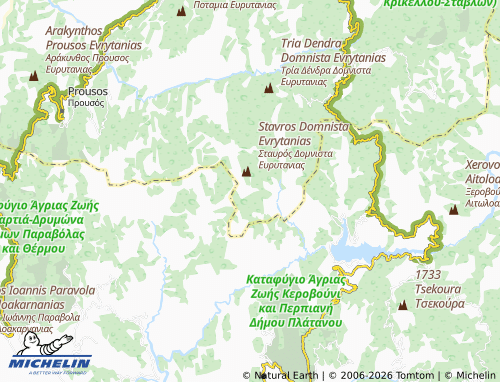 MICHELIN Ryaki map - ViaMichelin