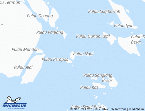 Mapa MICHELIN Ngal - ViaMichelin
