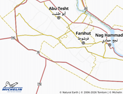 Mappa MICHELIN Naj' al-Haj Sallam - ViaMichelin