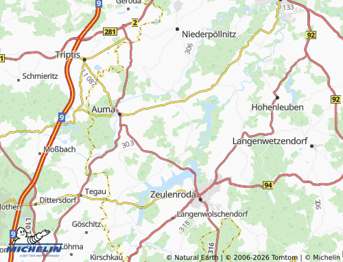 MICHELIN Kühnsdorf map - ViaMichelin