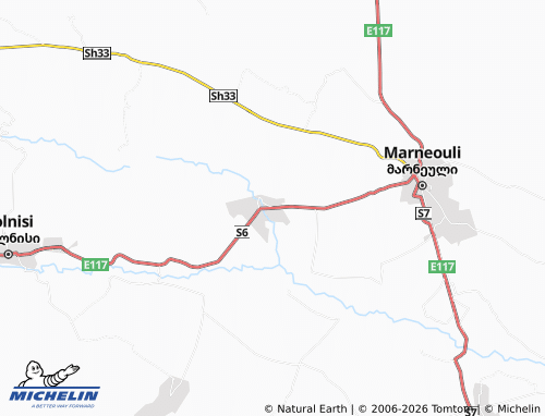 Mapa MICHELIN arukhlo - ViaMichelin