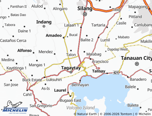 MICHELIN Maitim 2nd Central map - ViaMichelin