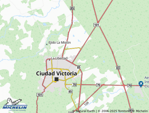 MICHELIN Santa Regina map - ViaMichelin