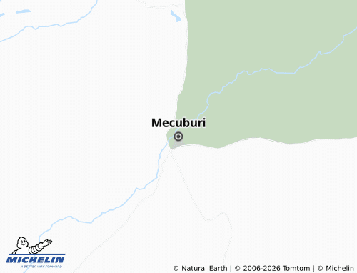 MICHELIN-Landkarte Mecuburi - ViaMichelin