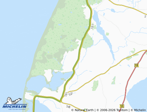 Kaart MICHELIN Hedegårde - ViaMichelin