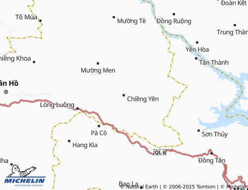 MICHELIN Chiềng Yên map - ViaMichelin