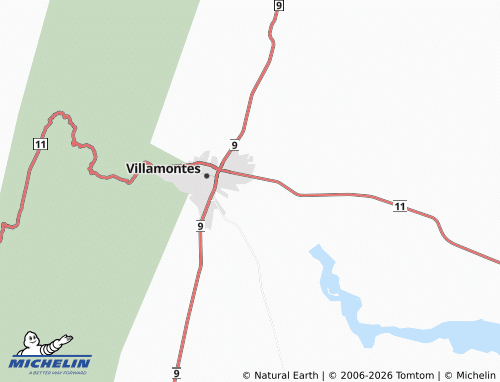 Mapa MICHELIN Puesto Uno - ViaMichelin