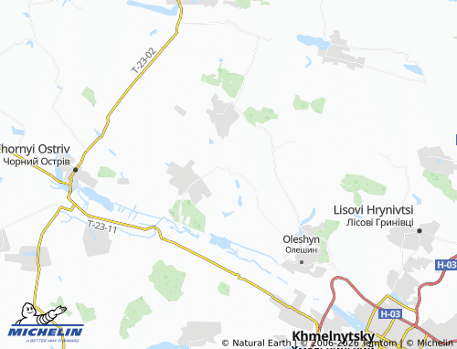 Mapa MICHELIN Cherepova - ViaMichelin