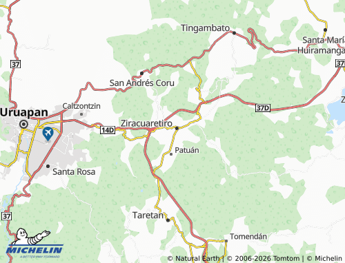 Mapa MICHELIN La Querencia - ViaMichelin