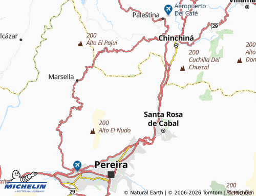 MICHELIN Caracol map - ViaMichelin