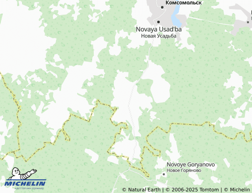 MICHELIN Kholodilovo map - ViaMichelin
