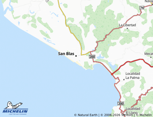 Mappa MICHELIN Localidad San Blas - ViaMichelin