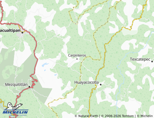 MICHELIN-Landkarte Carpinteros - ViaMichelin