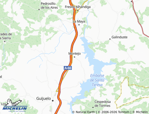 Mappa MICHELIN Montejo - ViaMichelin