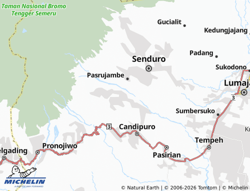 Mapa MICHELIN Tambahrejo - ViaMichelin