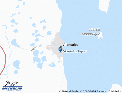 MICHELIN Vilankulo map - ViaMichelin