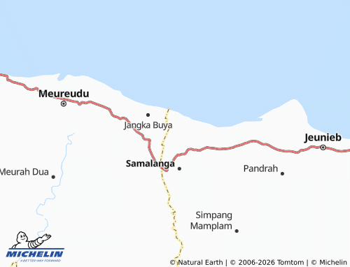 MICHELIN Mideun Jok map - ViaMichelin