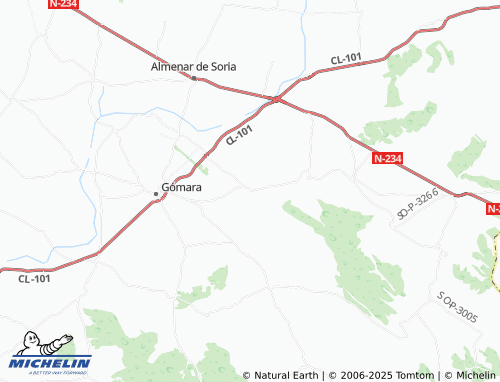 MICHELIN Villaseca de Arciel map - ViaMichelin