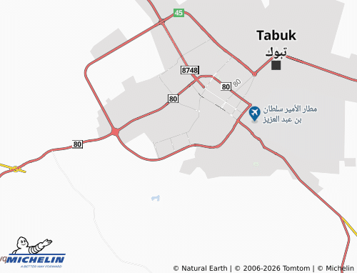 Kaart MICHELIN al-Bawadi - ViaMichelin