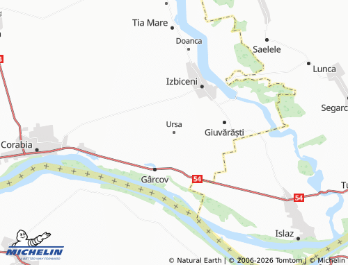 Mappa MICHELIN Ursa - ViaMichelin