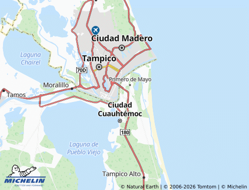 Mapa MICHELIN Lázaro Cárdenas - ViaMichelin