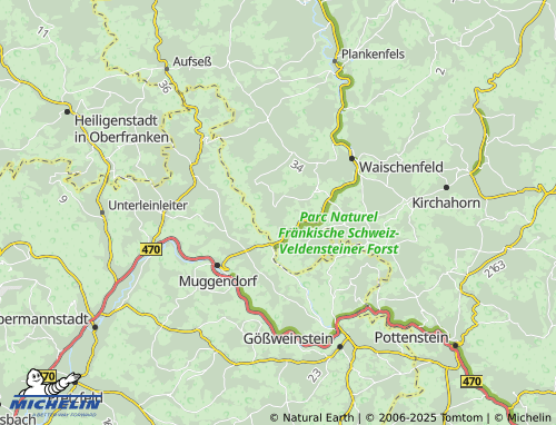 MICHELIN Gösseldorf map - ViaMichelin