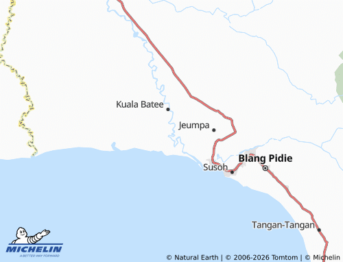 Mappa MICHELIN Keudee Baro - ViaMichelin