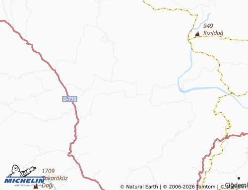 Mappa MICHELIN Yenice - ViaMichelin