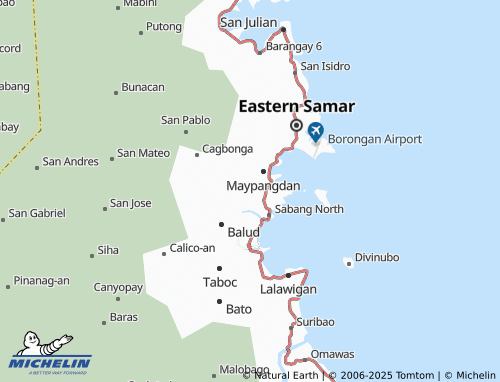 MICHELIN Hindang map - ViaMichelin