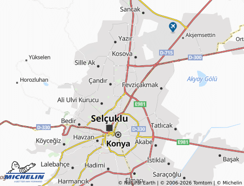 Mapa MICHELIN Sarayköy - ViaMichelin