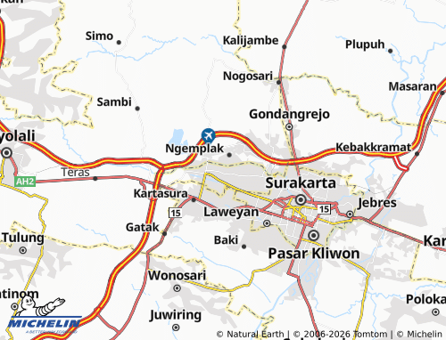 Mapa MICHELIN Gawanan - ViaMichelin
