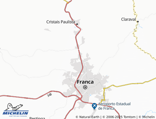 MICHELIN Residencial São Domingos map - ViaMichelin