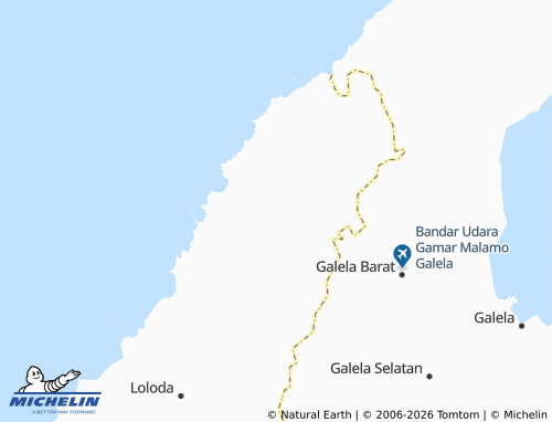 MICHELIN Gamkahe map - ViaMichelin