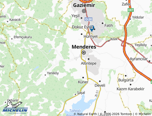 MICHELIN Dereköy map - ViaMichelin