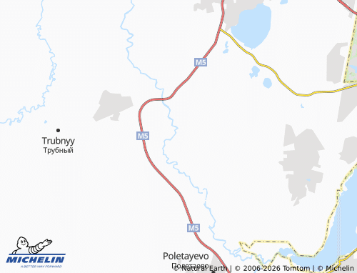 MICHELIN-Landkarte Malyshevo - ViaMichelin
