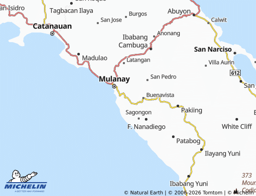 MICHELIN Amuguis map - ViaMichelin