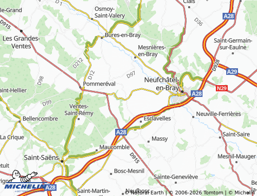Mappa MICHELIN Bully - ViaMichelin